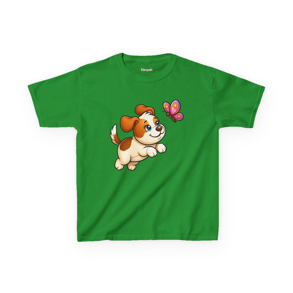 Kids Puppy & Butterfly T-Shirt