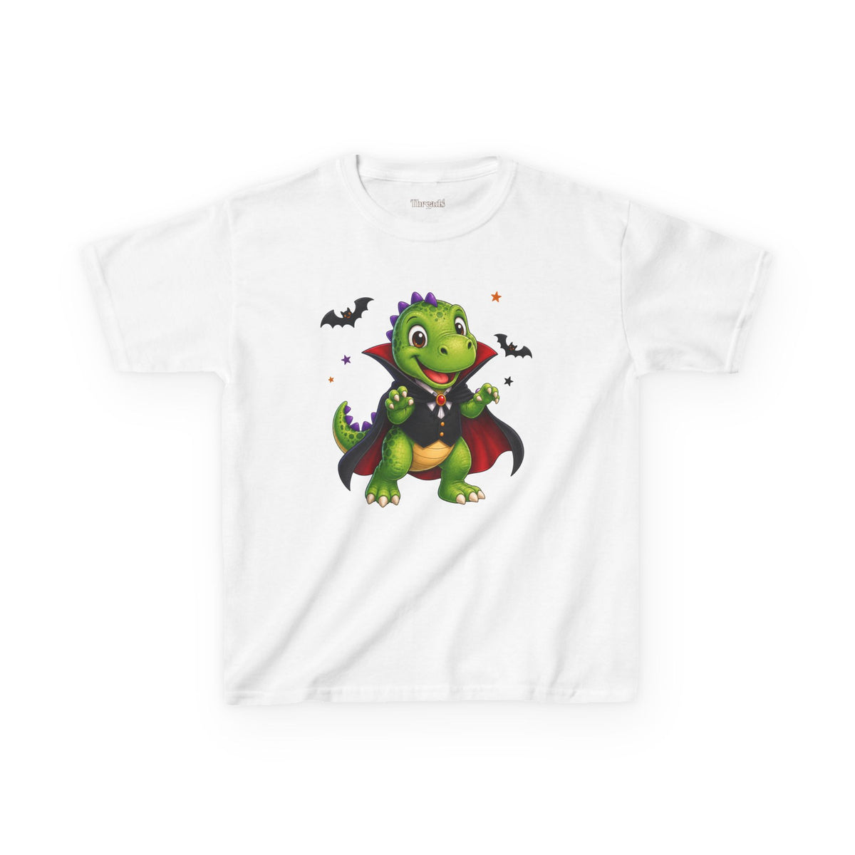 Kids Vampire Dinosaur Halloween T-Shirt