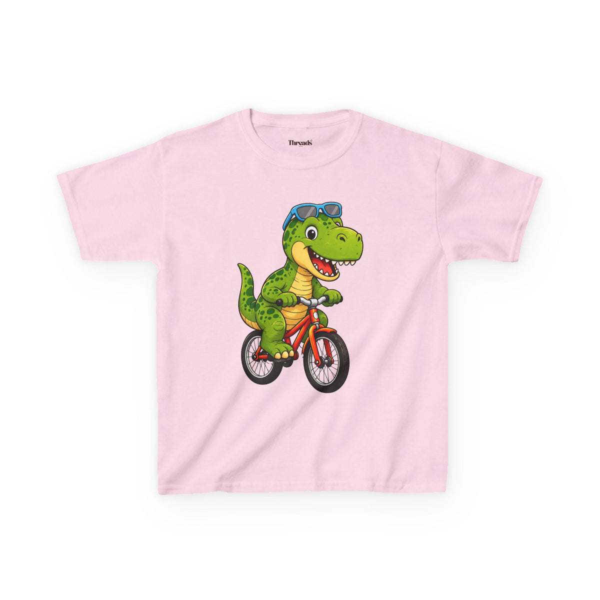 Kids Dinosaur Bicycle T-Shirt