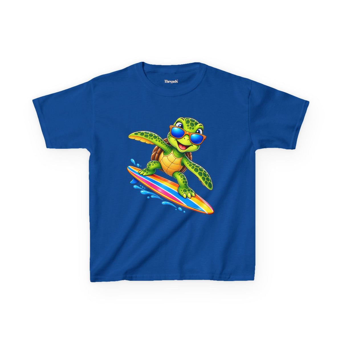Kids Turtle Surfing T-Shirt