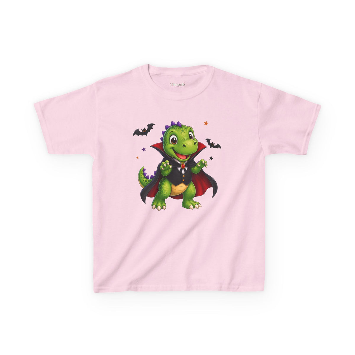 Kids Vampire Dinosaur Halloween T-Shirt