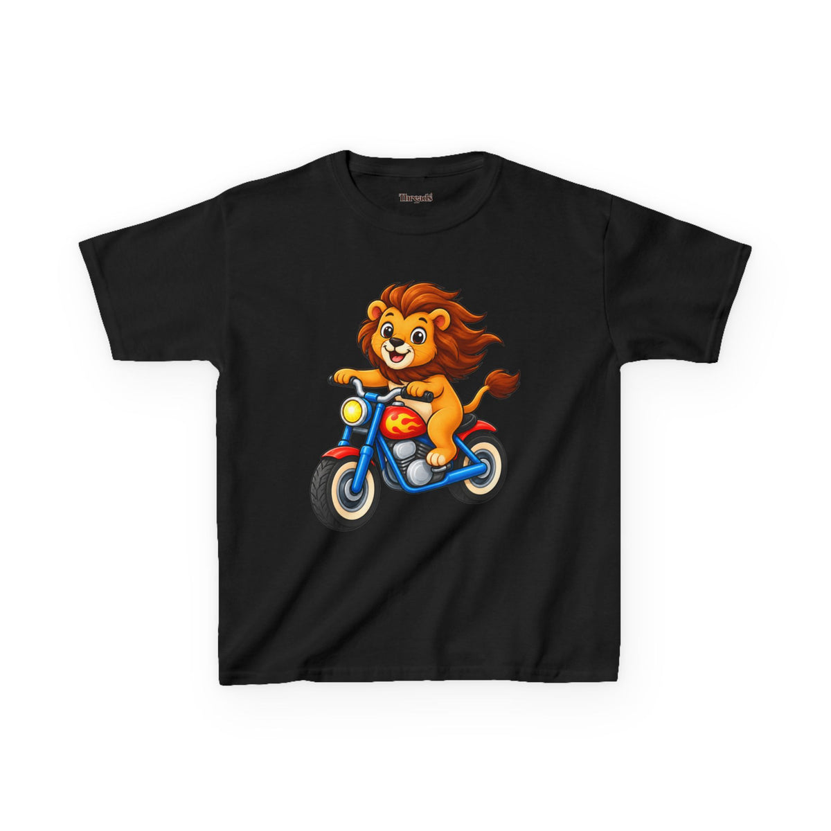 Kids Lion Motorcycle T-Shirt