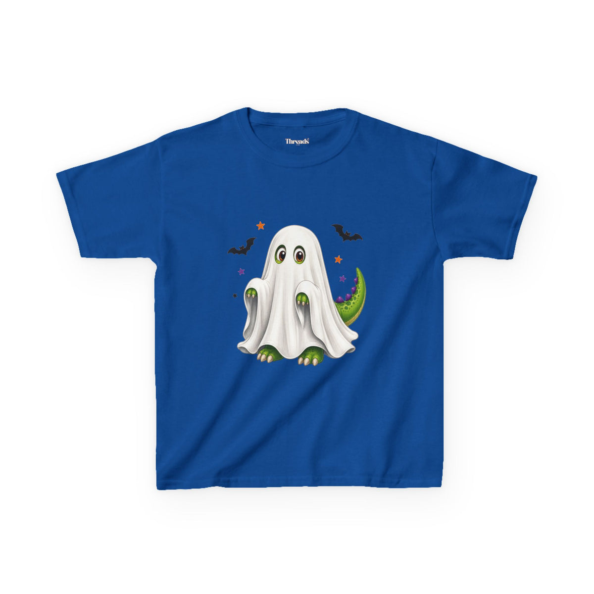 Kids Ghost Dinosaur Halloween T-Shirt