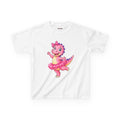 Kids Dinosaur Pink Ballerina T-Shirt