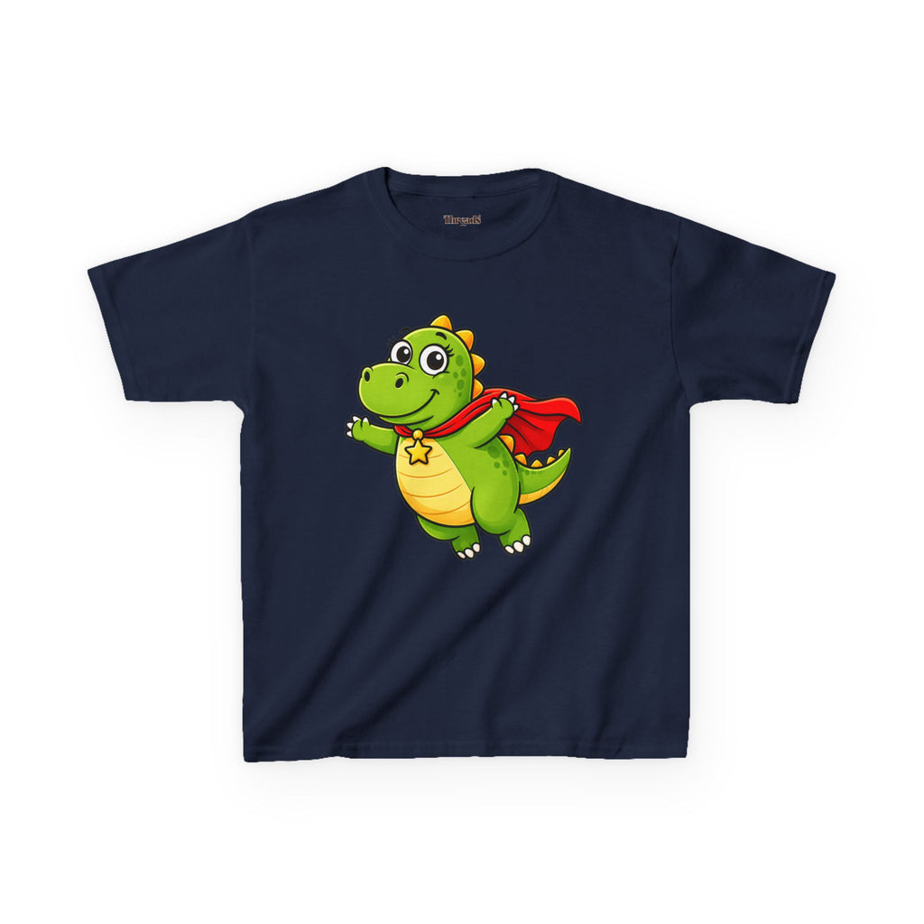 Kids Dinosaur Superhero T-Shirt