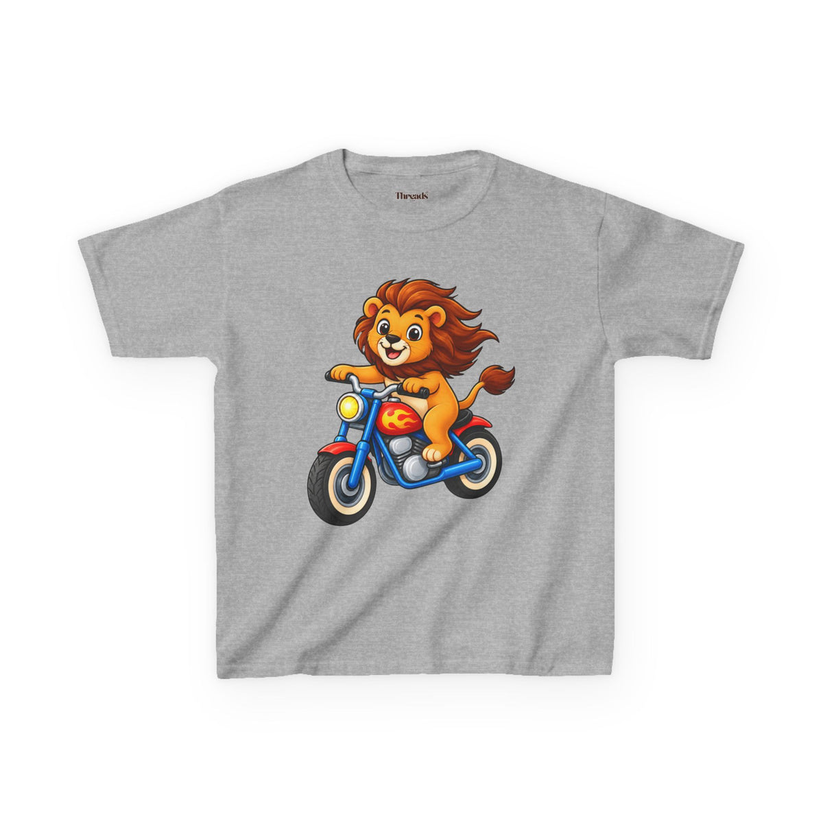 Kids Lion Motorcycle T-Shirt