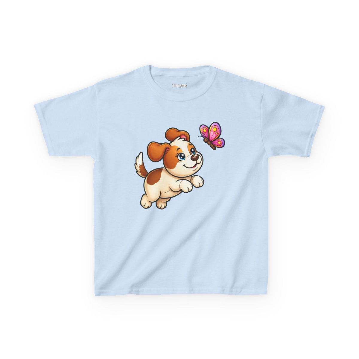 Kids Puppy & Butterfly T-Shirt