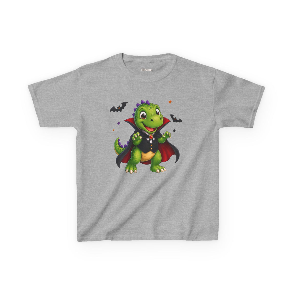 Kids Vampire Dinosaur Halloween T-Shirt