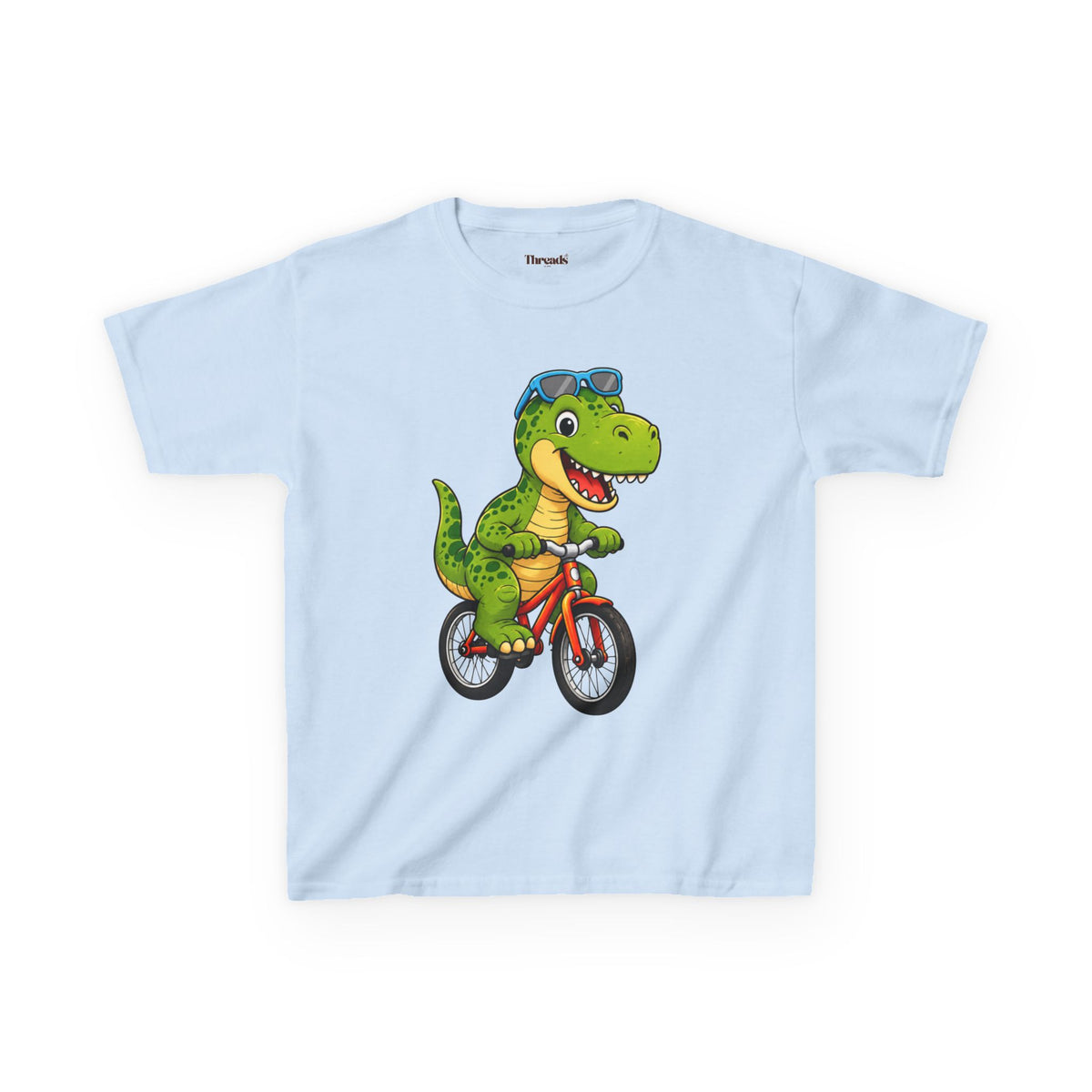 Kids Dinosaur Bicycle T-Shirt
