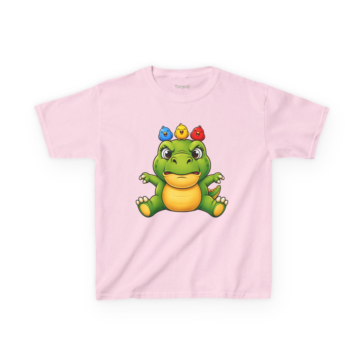 Kids Dinosaur & Laughing Birds T-Shirt