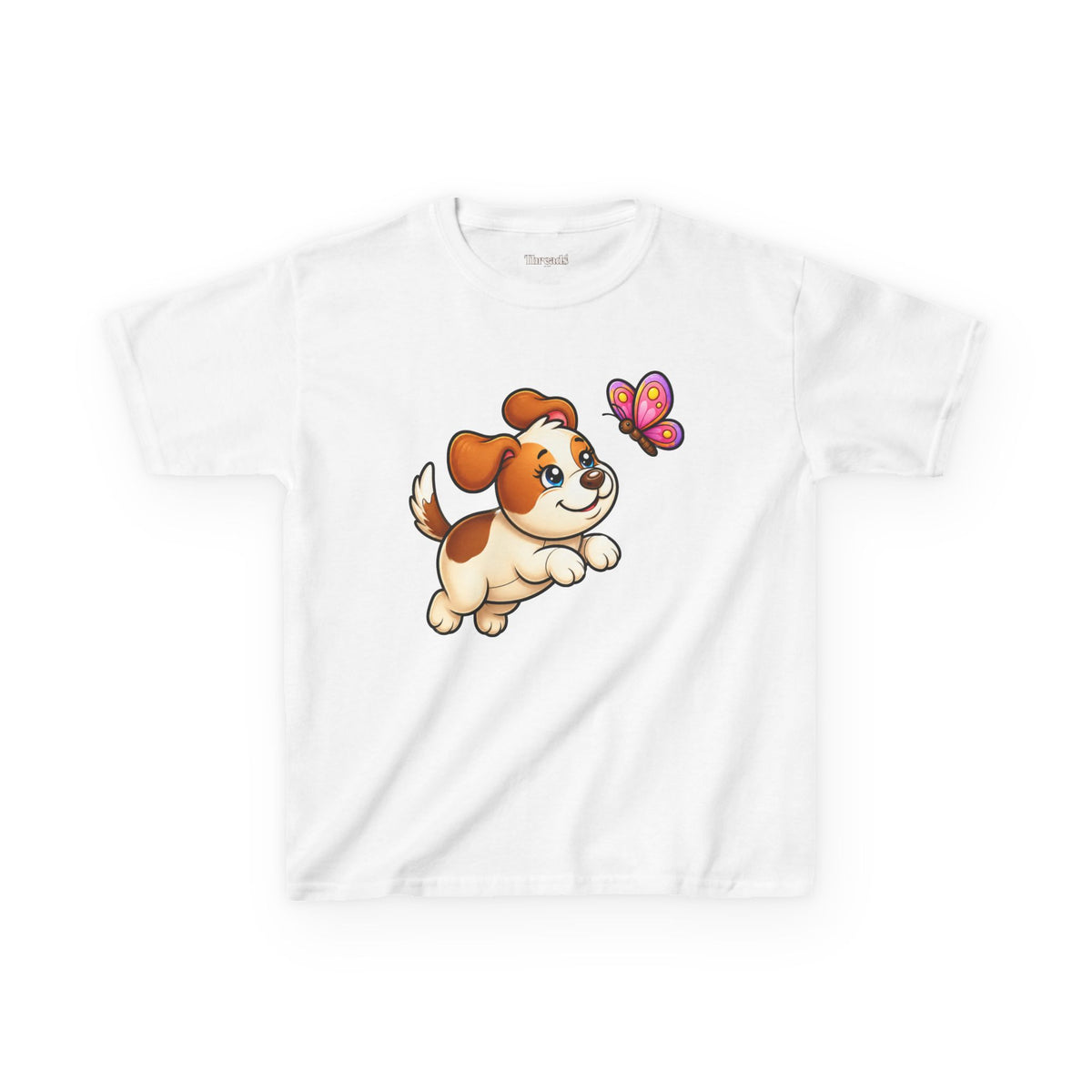 Kids Puppy & Butterfly T-Shirt