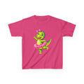 Kids Dinosaur Green Ballerina T-Shirt