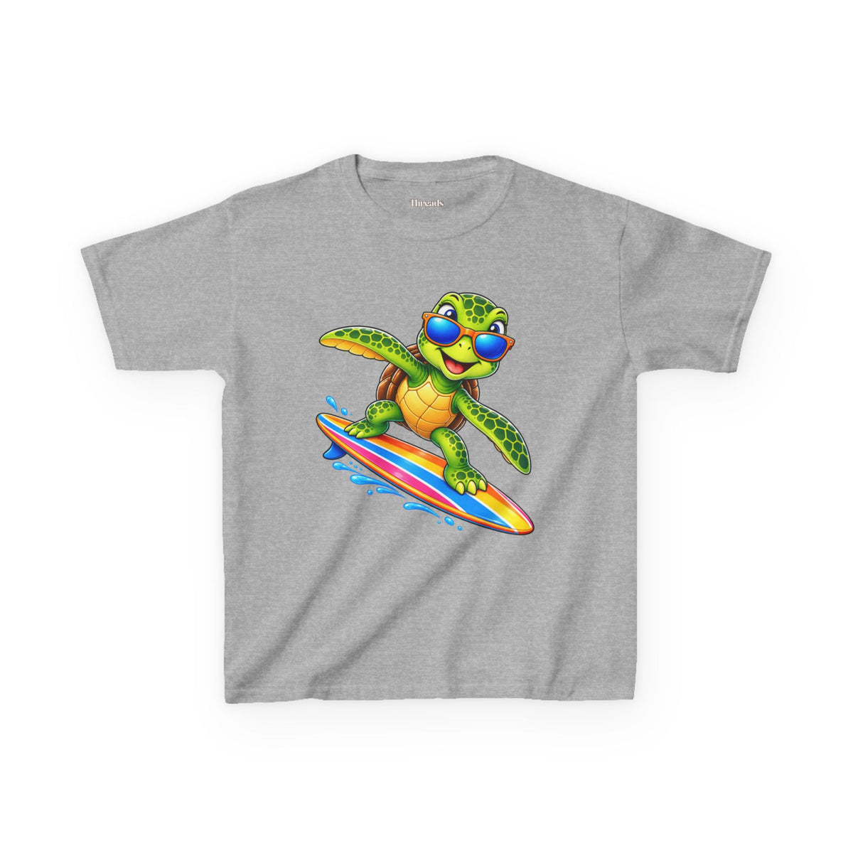 Kids Turtle Surfing T-Shirt