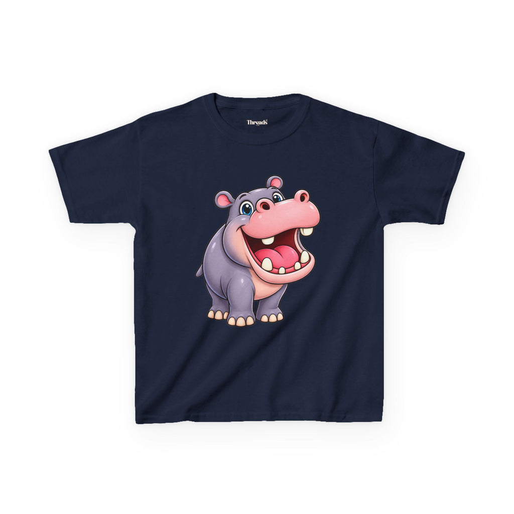 Kids Happy Hippo T-Shirt