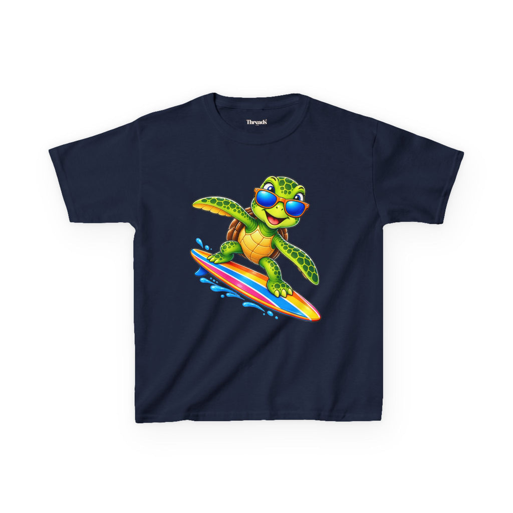 Kids Turtle Surfing T-Shirt