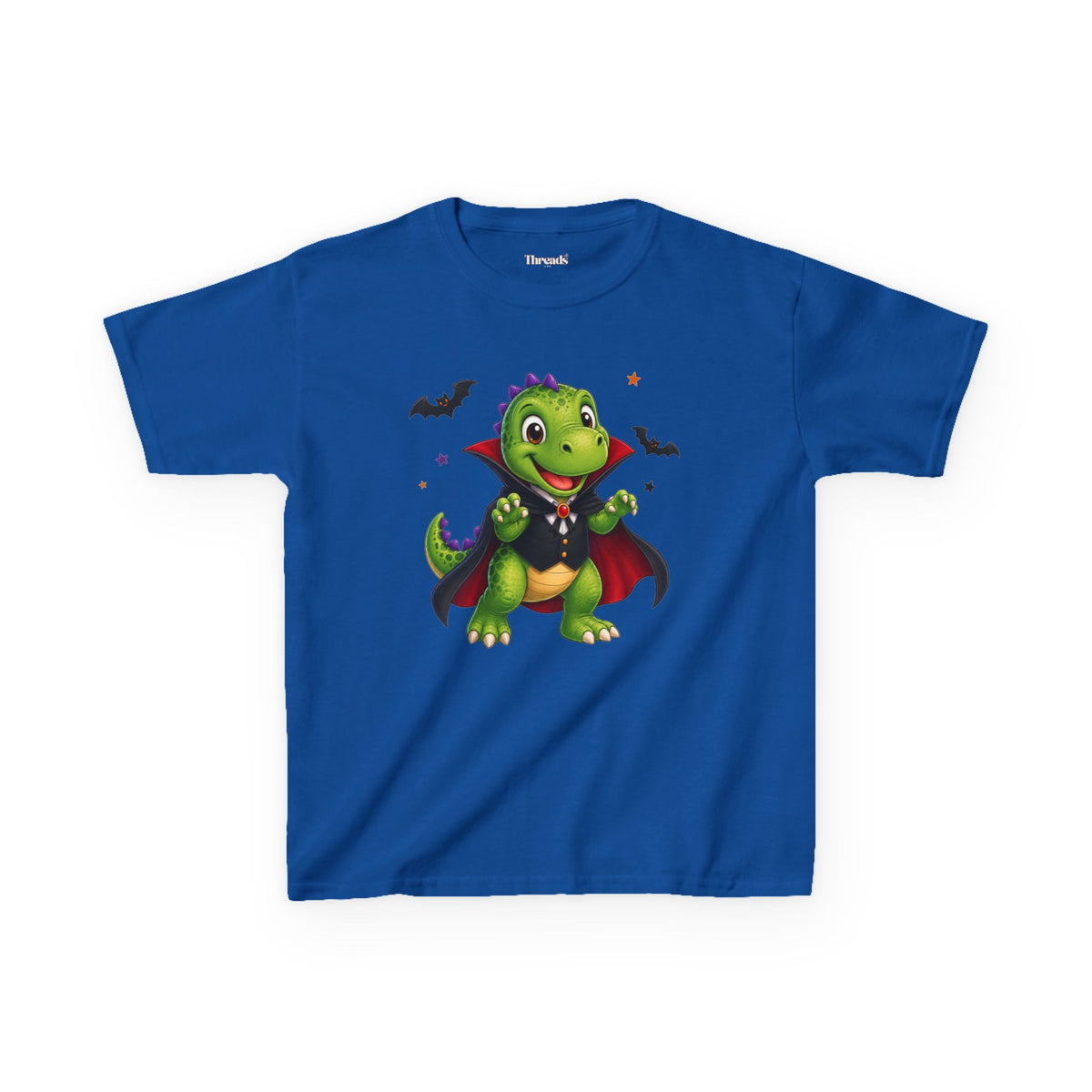 Kids Vampire Dinosaur Halloween T-Shirt
