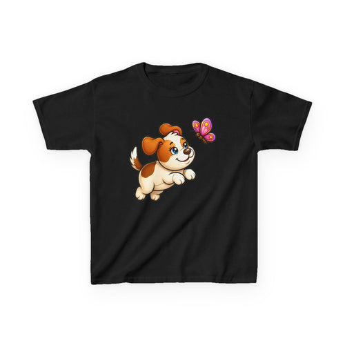 Kids Puppy & Butterfly T-Shirt