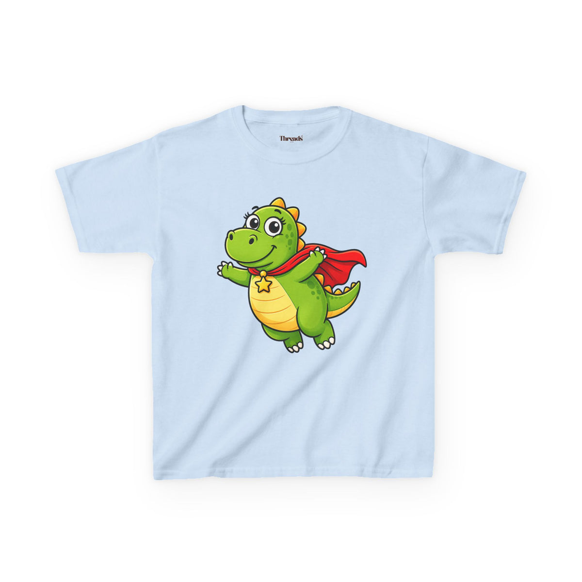 Kids Dinosaur Superhero T-Shirt