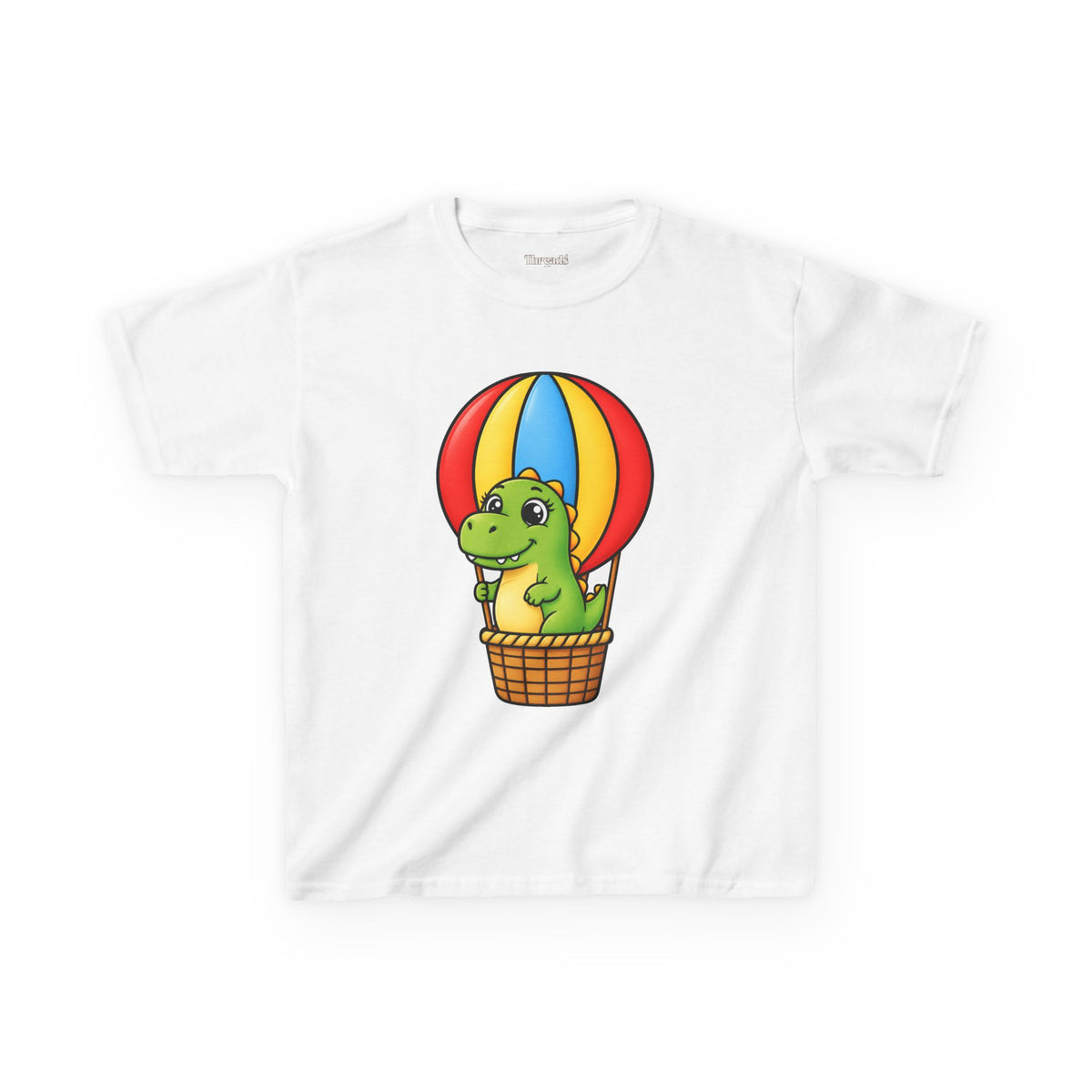 Kids Dinosaur Hot Air Balloon T-Shirt