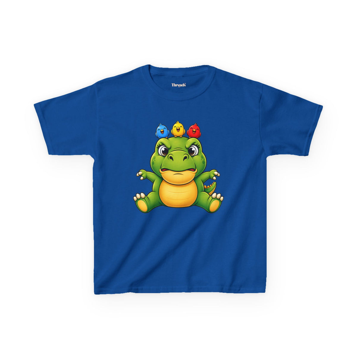 Kids Dinosaur & Laughing Birds T-Shirt
