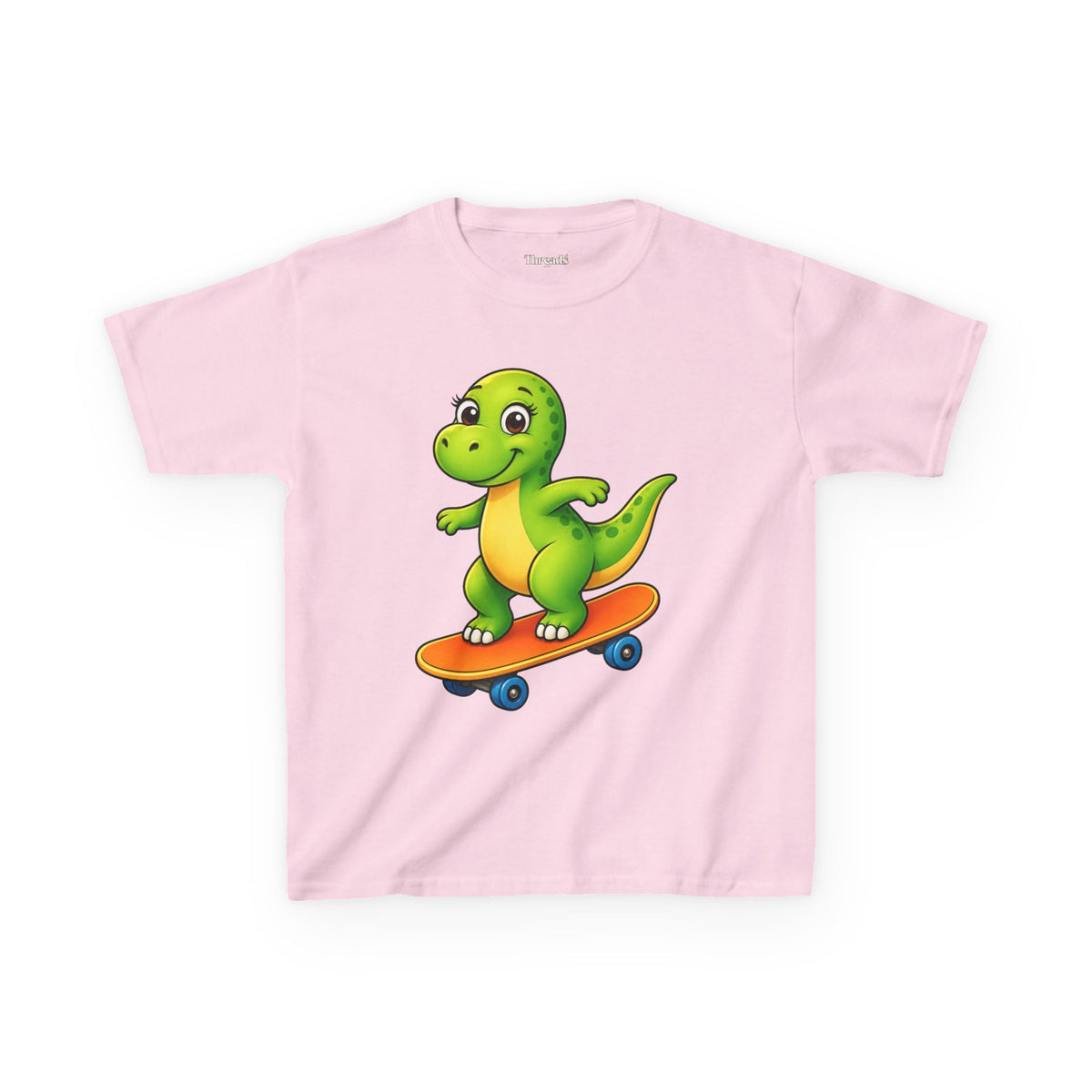 Kids Dinosaur Skateboard T-Shirt