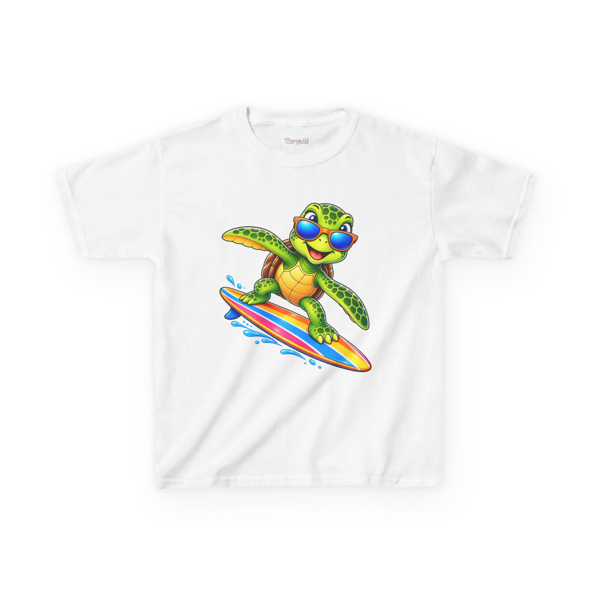 Kids Turtle Surfing T-Shirt