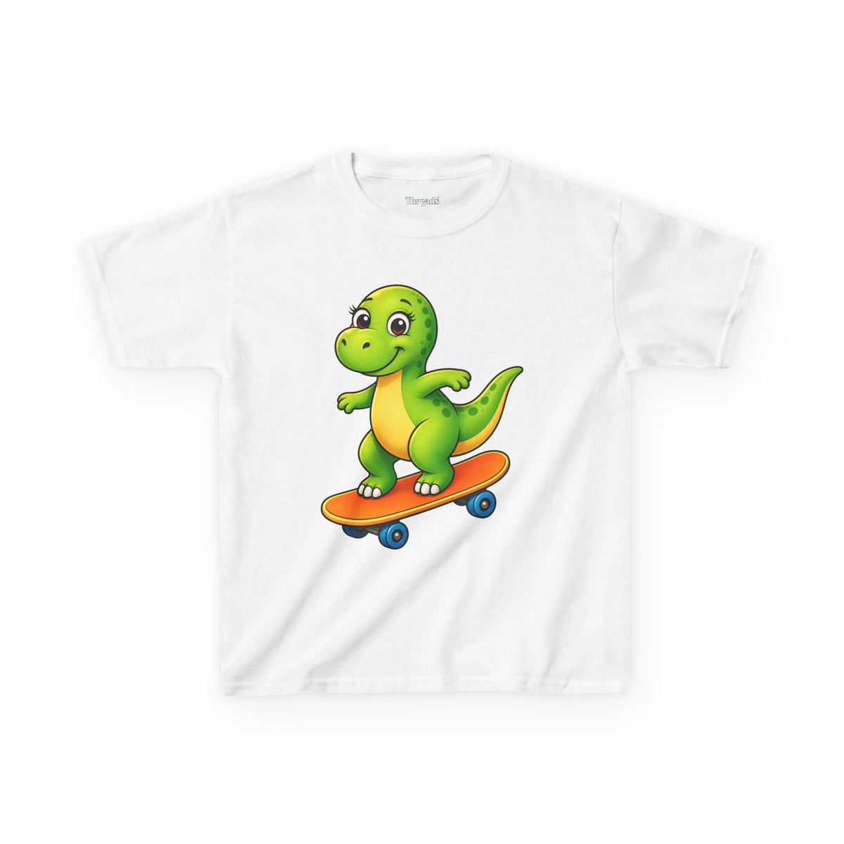 Kids Dinosaur Skateboard T-Shirt