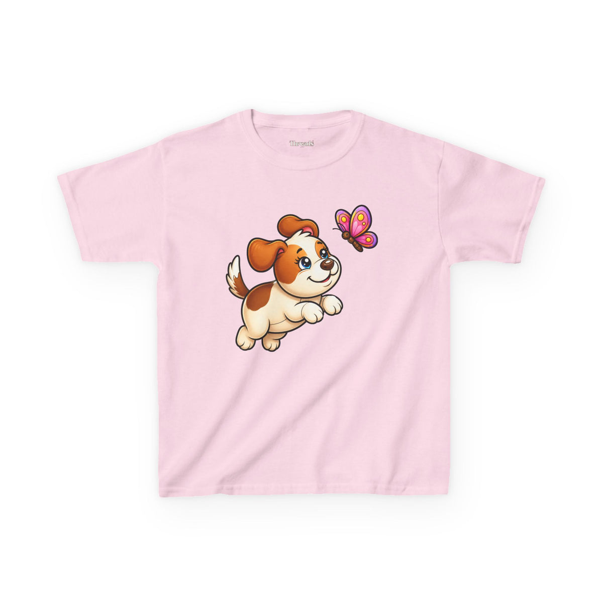 Kids Puppy & Butterfly T-Shirt