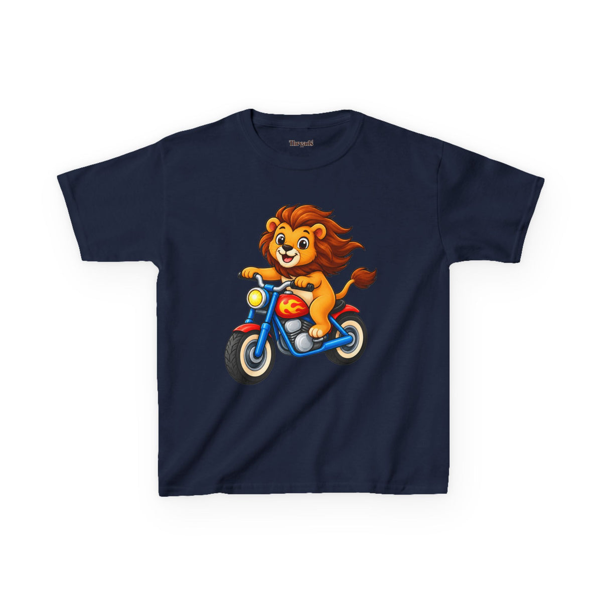 Kids Lion Motorcycle T-Shirt