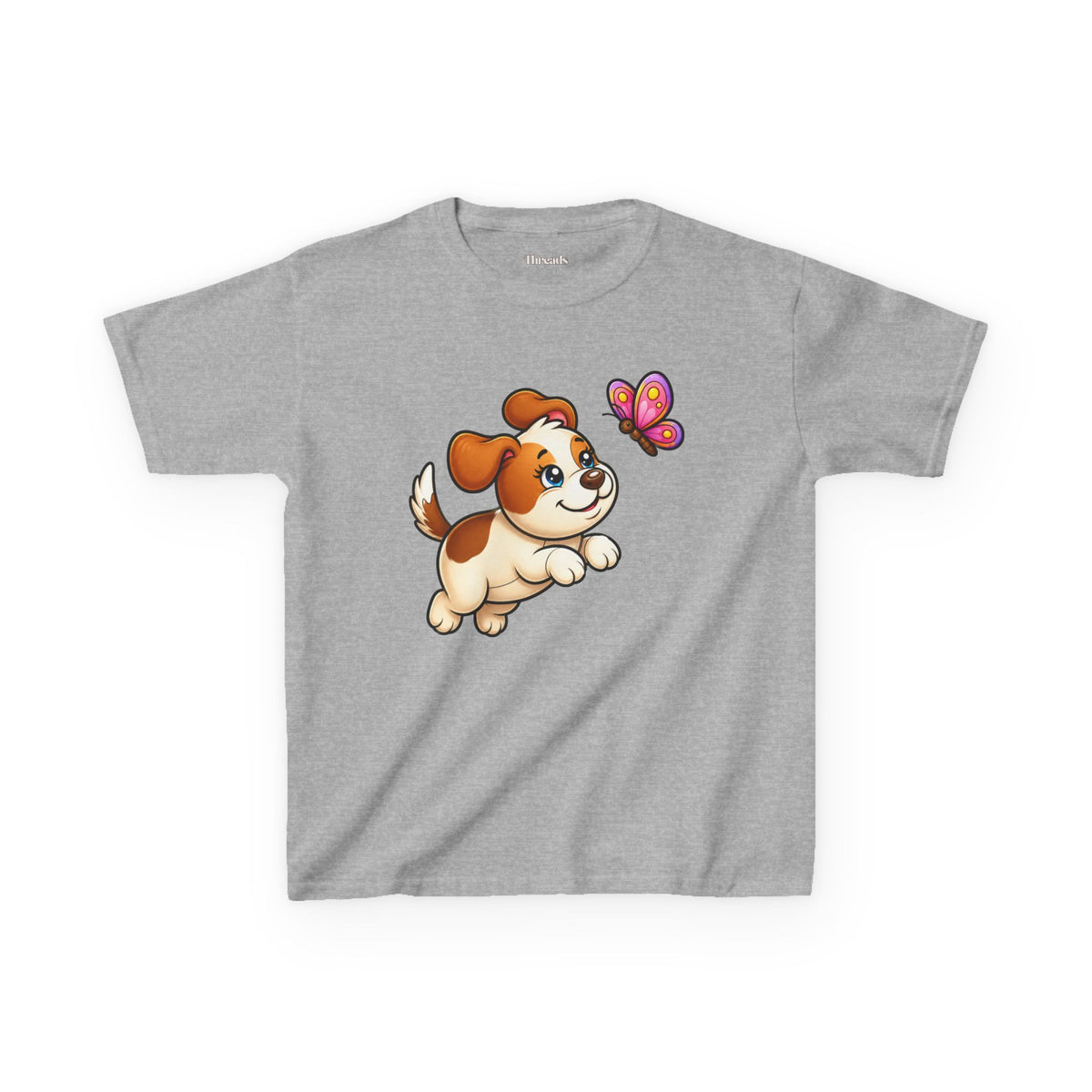 Kids Puppy & Butterfly T-Shirt