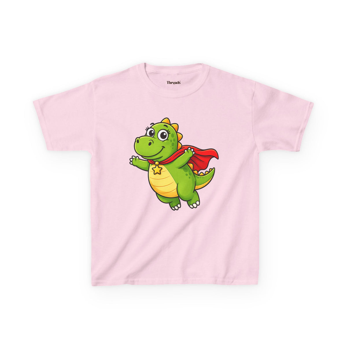 Kids Dinosaur Superhero T-Shirt