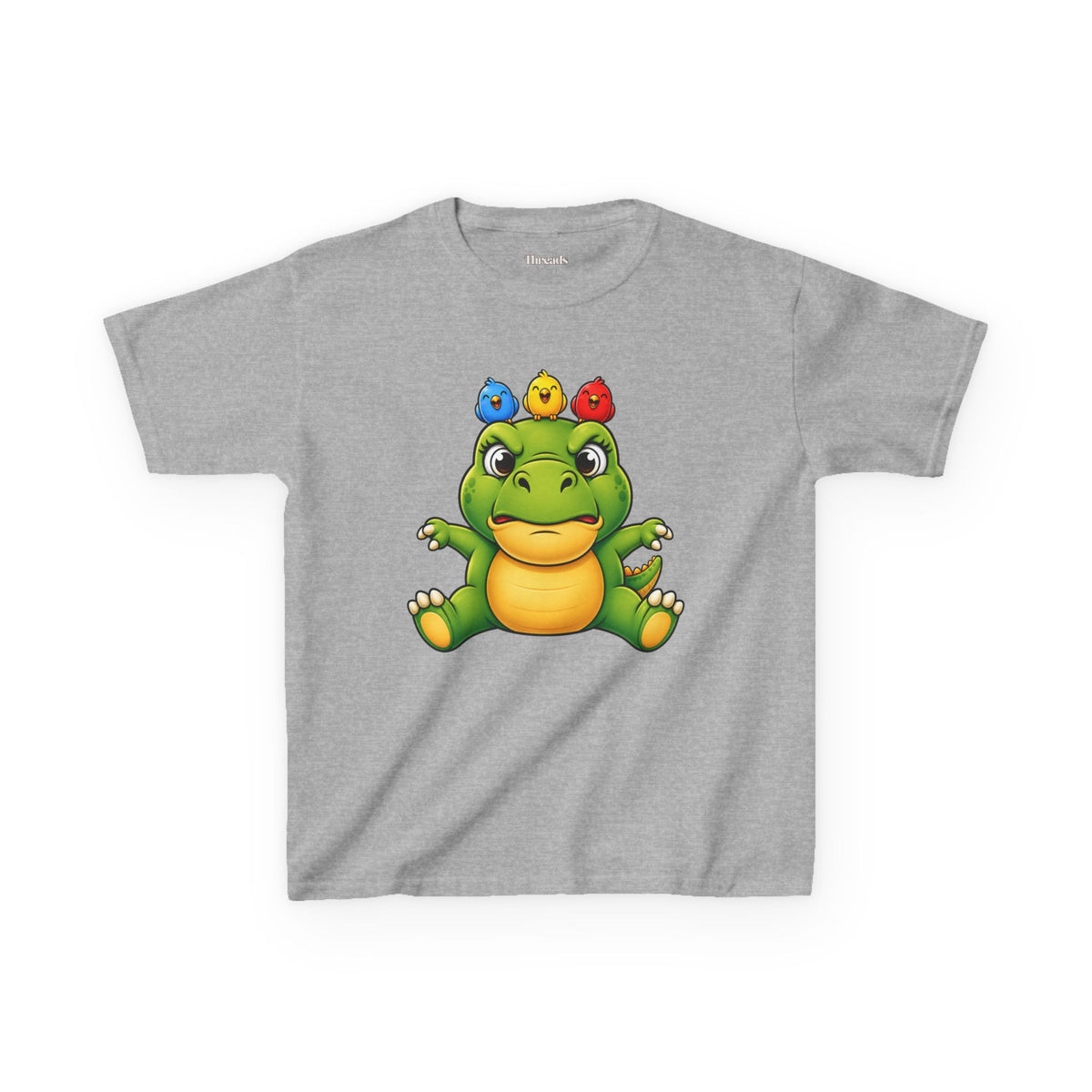 Kids Dinosaur & Laughing Birds T-Shirt