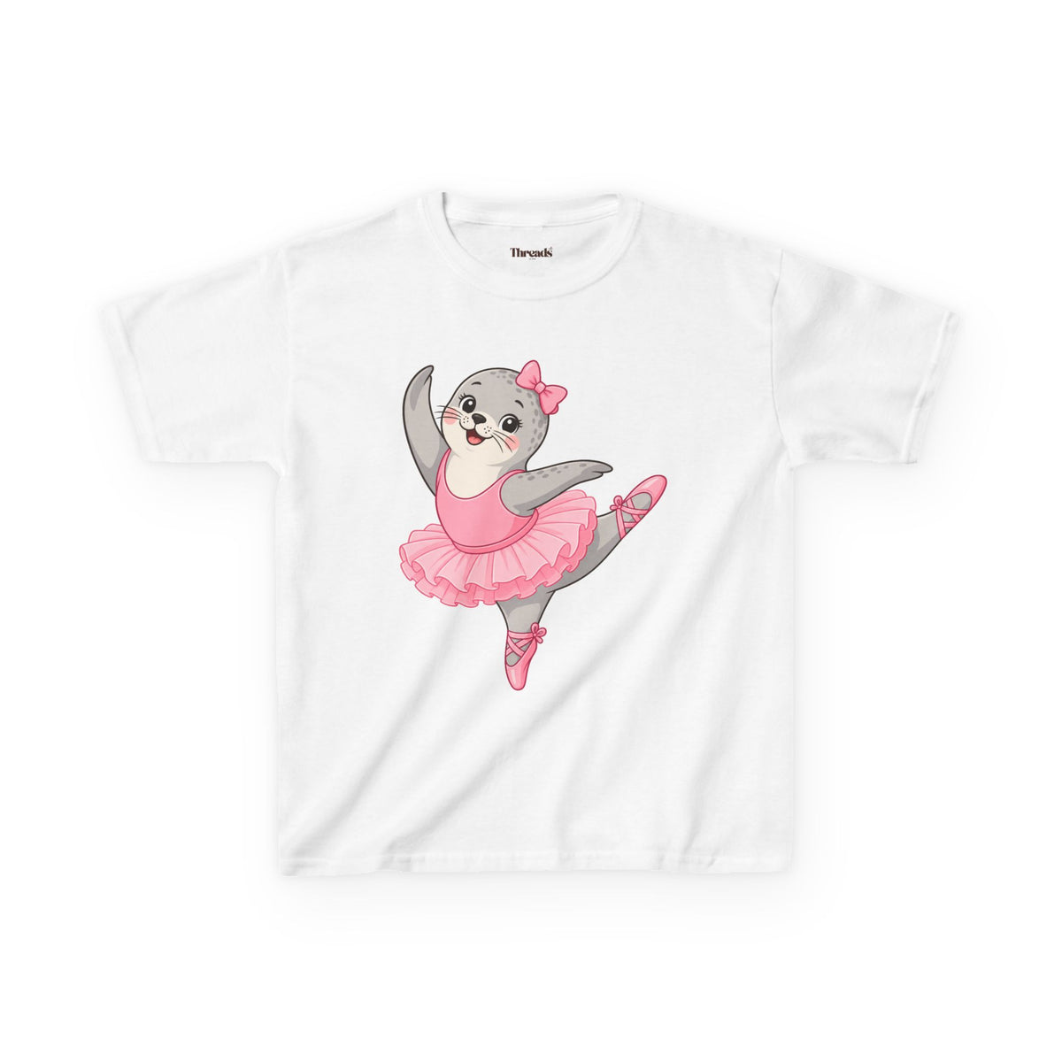 Kids Seal Ballerina T-Shirt