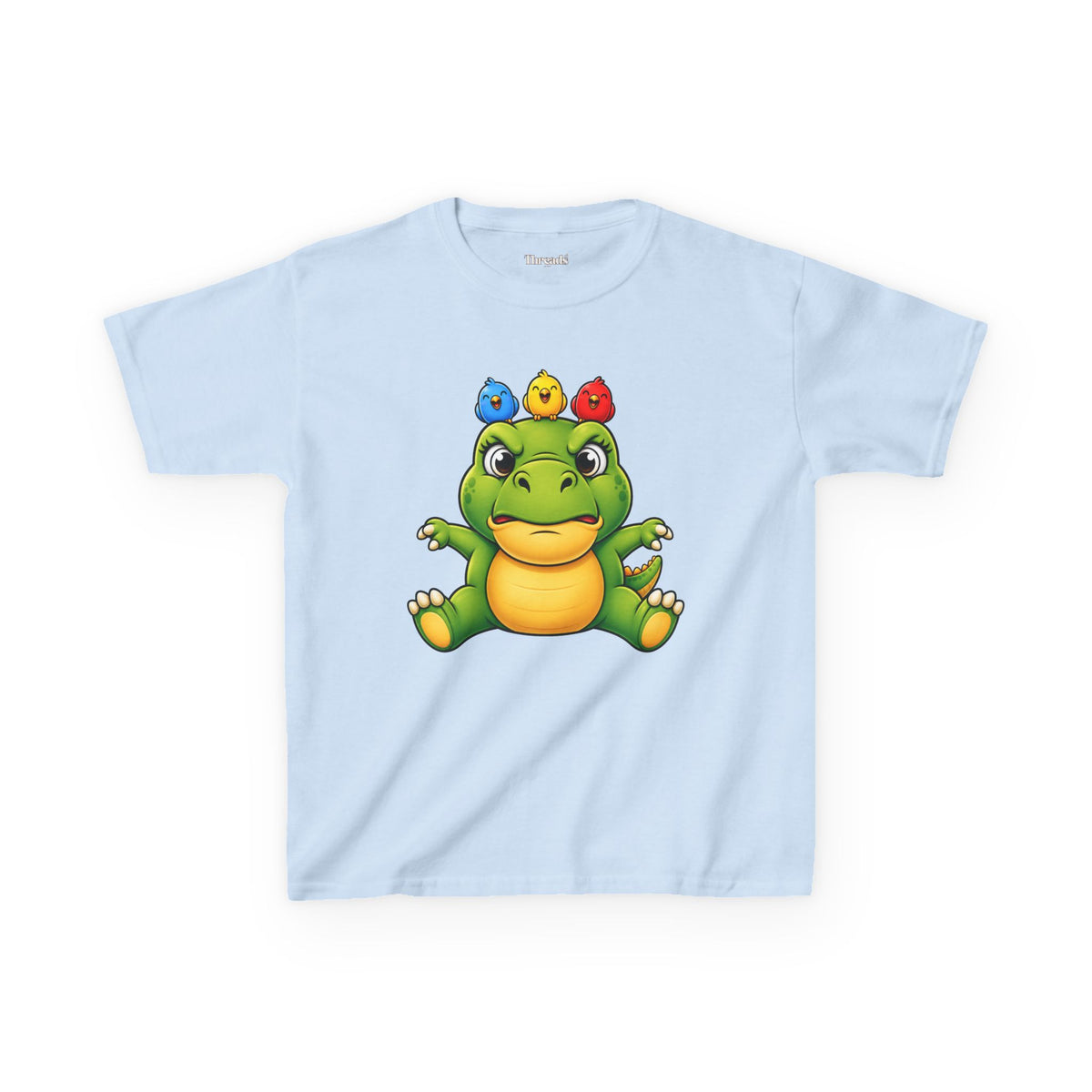Kids Dinosaur & Laughing Birds T-Shirt