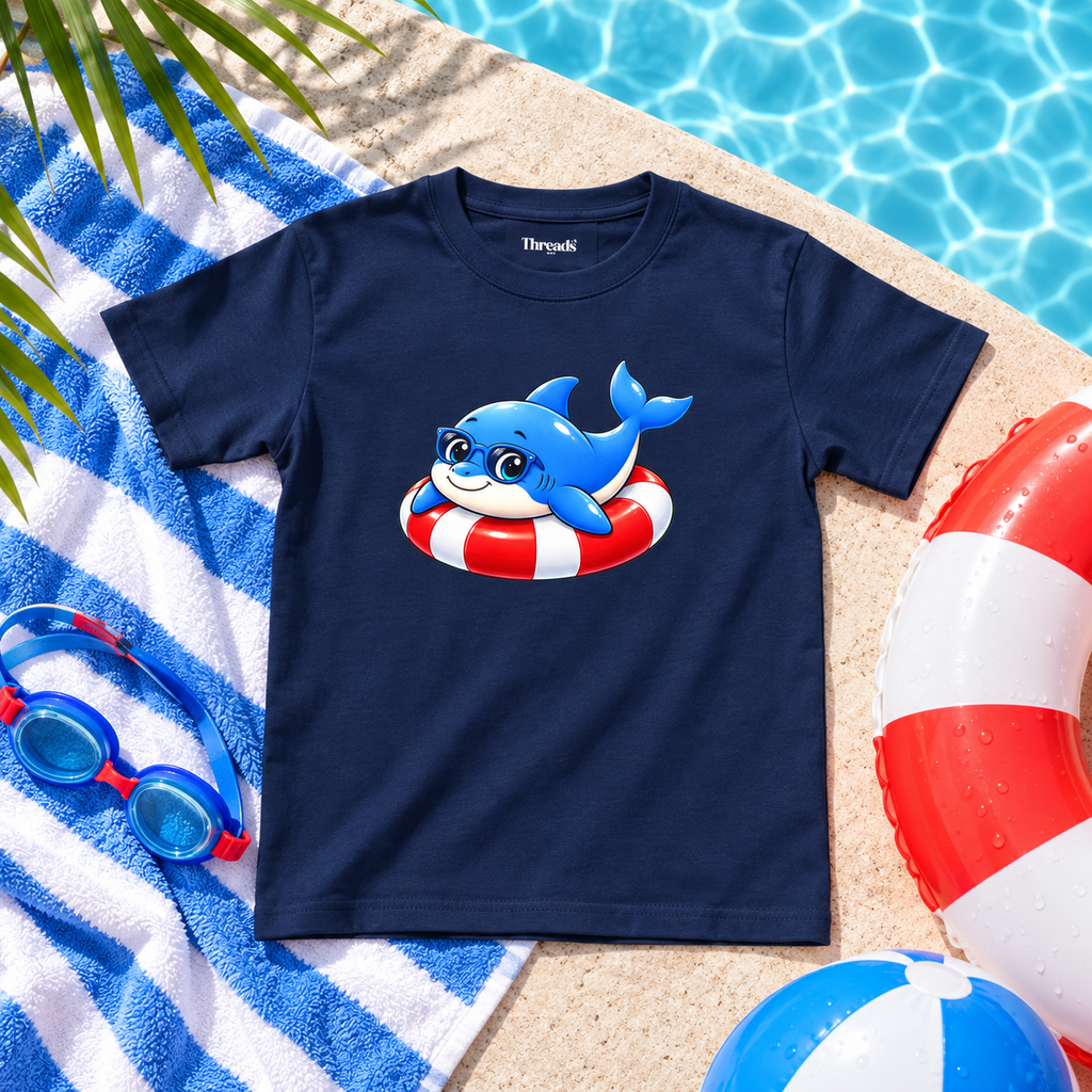Kids Dolphin Floaty T-Shirt