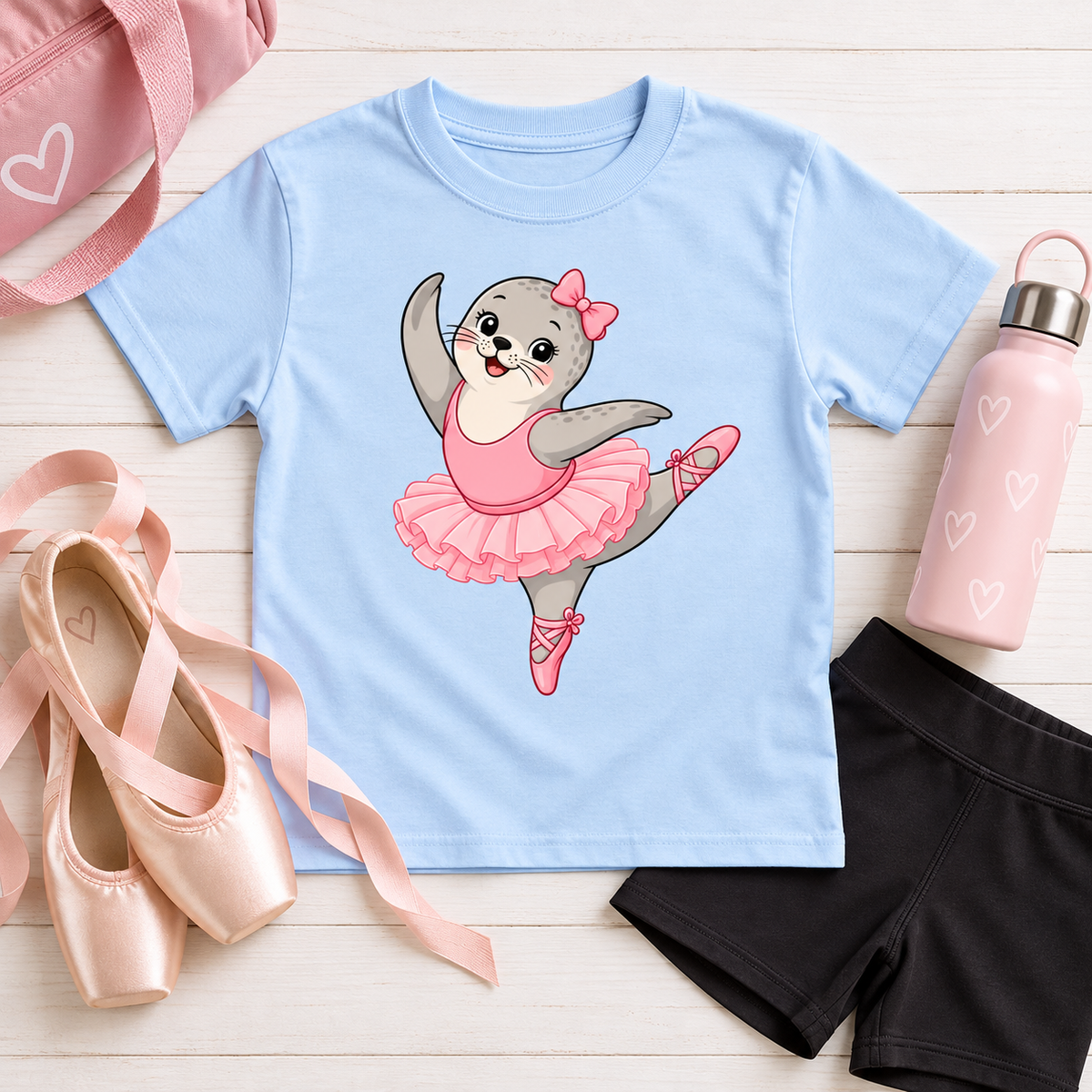 Kids Seal Ballerina T-Shirt